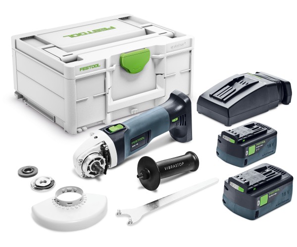 Amoladora angular a batería FESTOOL AGC 18-125 5,0 EBI-Plus