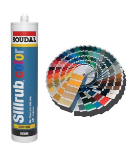 Silicona neutra SOUDAL Silirub Color 3,09€ (iva incluido)