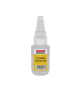 Adhesivo Cyano Universal Soudal 50 gr 5,45€ (Iva Incluido)