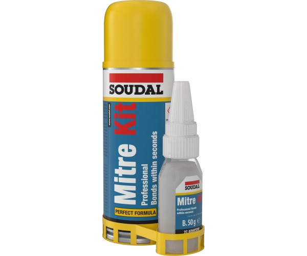 Kit Cyano Universal + Acelerante Spray Soudal