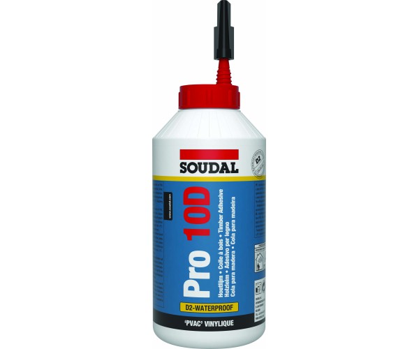 Cola Blanca Soudal PRO 10 (Especial interior D2)