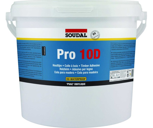 Cola Blanca Soudal PRO 10 (Especial interior D2)