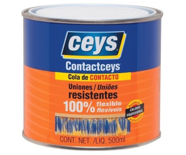 Cola de contacto Ceys (Uso general) 100% Flexible.
