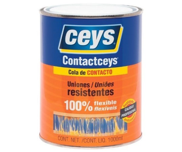 Cola de contacto Ceys (Uso general) 100% Flexible.