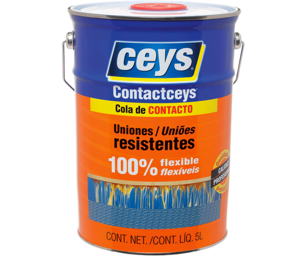Cola de contacto Ceys (Uso general) 100% Flexible.