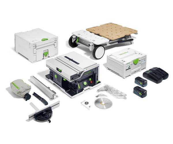 ¡Novedad! Sierra Mesa Batería  FESTOOL CSC SYS 50 EBI Set
