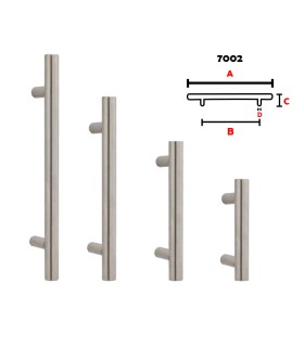 Tirador-asa modelo 7002 Inox.