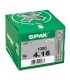 ¡SUPERPRECIO! Tirafondo bisagra de cocina SPAX 4x16 o 4x20 en caja de 1.000
