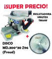 PACK INGLETADORA TM33W VIRUTEX + DISCO MD.300*30 Z96