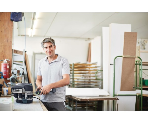 Aplacadora de cantos CONTURO KA 65-Set FESTOOL + Caja adhesivo de regalo