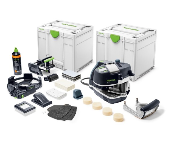 Aplacadora de cantos CONTURO KA 65-Set FESTOOL + Caja adhesivo de regalo